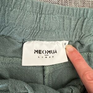 Linen Women's Green Pants